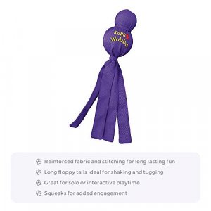 KONG - Wubba - Dog Tug of War and Fetch Toy (Assorted Colors) - for Small Dogs