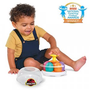Toomies Jurassic World Spin & Hatch Dino Eggs Dinosaur Toys for Developmental Play 12m+