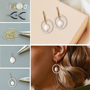 Souarts 4mm Pack of 500pcs Silver Color Closed Jump Rings for Necklace Bracelet Jewelry Making (4mm-500pcs, Silver)