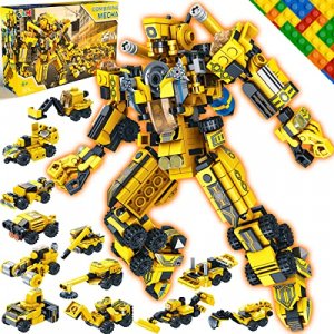 Innorock Robot STEM Building Toys - Educational Robots Trucks Projects Activities Blocks Cool Toy Game for 6 7 8 9 10 11 12 Year Old Boys Girls Gift 