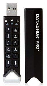 iStorage datAshur PRO2 16 GB | Secure Flash Drive | FIPS 140-2 Level 3 Certified | Password protected | Dust/Water-Resistant