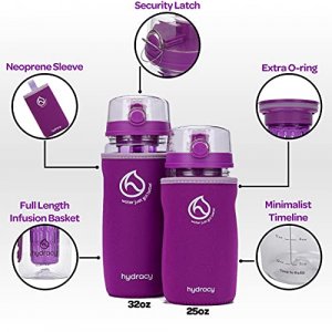 Reduce Hydro Pro Stainless Steel Bottle Replacement Lid Set, 2 Pack - Screw  On Design - Fits 14oz, 20oz and 28oz Hydro Pro Reusable Water Bottles 