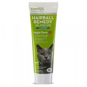 TOMLYN Laxatone Maple-Flavored Hairball Remedy Gel for Cats and Kittens, 4.25oz