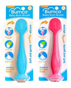 Bumco Diaper Cream Spatula 2-Pack - Baby Bum Brush for Butt Paste Diaper Cream - Baby Butt Cream Diaper Cream Applicator - Butt Spatula Baby Necessit