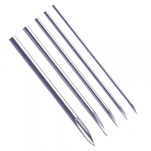 Ear Nose Piercing Needles - Yuelong 50pcs Mixed Body Piercing Needles Including Sizes 12g 14g, 16g,18g & 20g for Piercing Supplies Piercing Kit Body