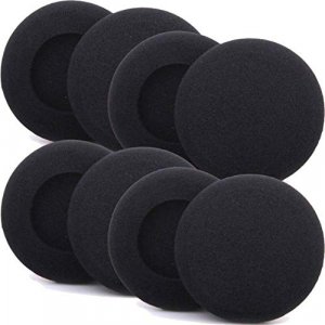 Foam Ear Pad Replacement Cushions, Headphone Earphone Headset Disposable Sponge Covers (45mm - 1.8
