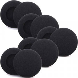 Foam Ear Pad Replacement Cushions, Headphone Earphone Headset Disposable Sponge Covers (45mm - 1.8