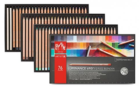 Caran d'Ache Luminance 6901 Clr Pncl Set 76 Artist Rng