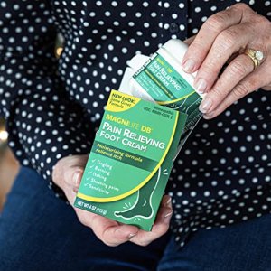 MagniLife DB Pain Relieving Foot Cream, Calming Relief for Burning, Tingling, Shooting & Stabbing Foot Pain, Moisturizing Foot Cream Suitable for Dia