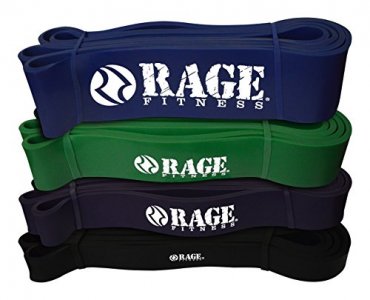 RAGE Fitness Pull Up Assist Band, Mobility Band, Stretching Band, Powerlifting Band, Ideal for Resistance Training