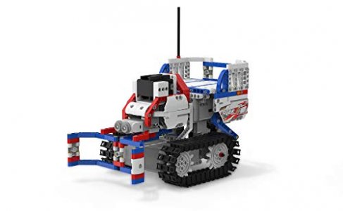 UBTECH JIMU Robot Competitive Series: Champbot Kit/ App-Enabled Building & Coding STEM Robot Kit (522 Pcs) from Robotics , Blue