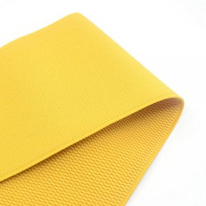 Strapcrafts 4-inch Wide Colored Patterned Waistband Elastic Bands by 2-Yard,  Yellow 73050 - Imported Products from USA - iBhejo