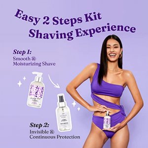 Coochy Plus Intimate Shaving Complete Kit - THE ORIGIN & Organic After Shave Protection Soothing Moisturizer Mist  Antioxidant Formula Prevents Ra