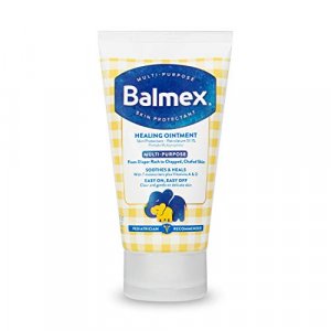 Balmex Multi-Purpose Healing Ointment & Skin Protectant for Diaper Rash and Chafing, with Petrolatum, 7 Moisturizers and Vitamins A&D, Pediatrician R