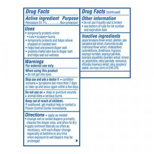 Balmex Multi-Purpose Healing Ointment & Skin Protectant for Diaper Rash and Chafing, with Petrolatum, 7 Moisturizers and Vitamins A&D, Pediatrician R