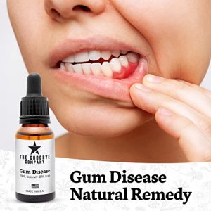 Goodbye Gum Disease - Organic Home Remedy for Oral Gum Disease | 100% Pure Neem and Clove Essential Oils for Oral Care | Effective and Natural Gingiv