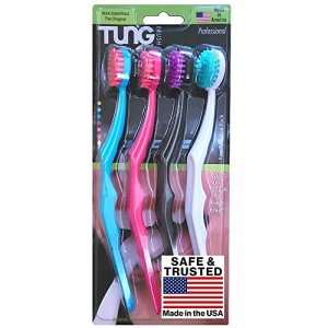 Peak Essentials | The Original TUNG Brush Kits | Premium | Tongue Cleaner | Odor Eliminator | Fight Bad Breath | Fresh Mint | BPA Free | Made in Amer
