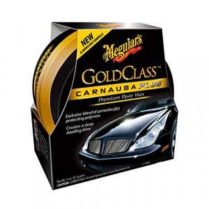 Meguiar's G7014J Gold Class Carnauba Plus Premium Paste Wax, Creates a Deep Dazzling Shine - 11 Oz Container