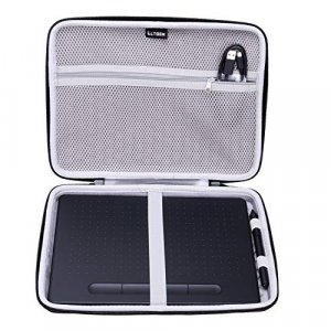 LTGEM Hard Case Fit for Wacom Intuos Wireless Graphic Medium Tablet, Size 10.4
