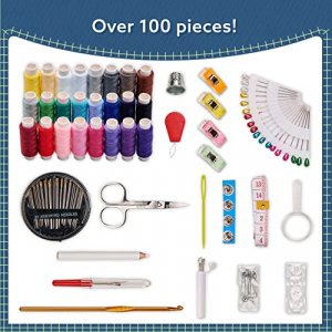 Artika Sewing Kit For Adults And Kids - Small Beginner Set W/Multicolor  Thread, Needles, Scissors, Thimble & Clips - Emergency Repair And Travel  Kits - Imported Products from USA - iBhejo