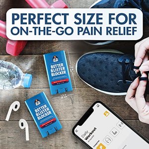 Dr. Frederick's Original Better Blister Blocker 0.90 oz - 2 Sticks - Anti  Chafing Stick - Anti Blister Balm - Blister Prevention & Pain Relief - Anti