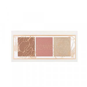 FLOWER BEAUTY CONTOUR PALETTE | Lift & Sculpt Contouring Palette | 3 Powder Makeup Shades to Sculpt, Blush & Highlight Face | Cruelty Free (Medium/Da