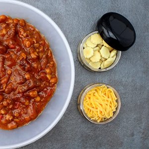 Cornucopia 2oz Clear Plastic Jars (15-Pack); Clear Plastic Containers with Domed Lids Perfect for Cosmetics and Food