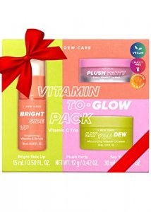 I Dew Care Skincare Set - Vitamin To Glow Pack | Valentines Day, Gift, Gift set, Serum, Cream, Lip Mask, Illuminating Vitamin C Trio with Niacinamide