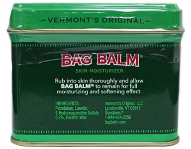Bag Balm Vermont's Original for Dry Skin, Heels, Cracked Hands, Dog Paws and More | 3 x 8oz Tins