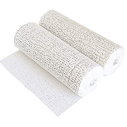 6 Inches X 9 Feet (2 Rolls) Plaster Cloth Gauze For Hobby Scenery