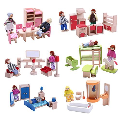 Poseable clearance dollhouse dolls