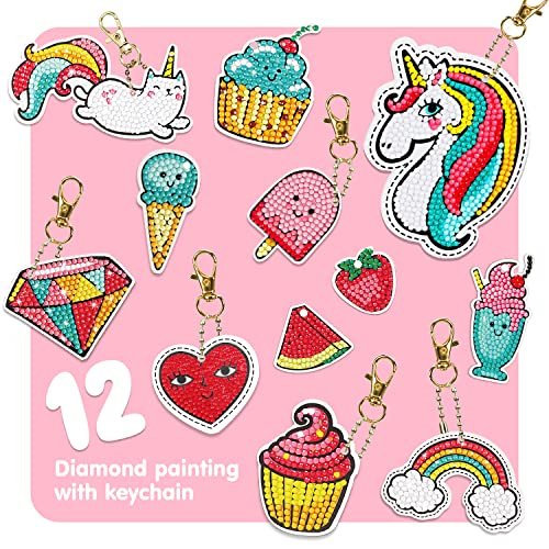 TOY Life Diamond Painting Kit For Kids with Keychains, Crafts for Girls Ages  8-12, Diamond Art for Kids, Diamond Dot Gem Art Kits for Kids, Kids Arts -  Imported Products from USA - iBhejo