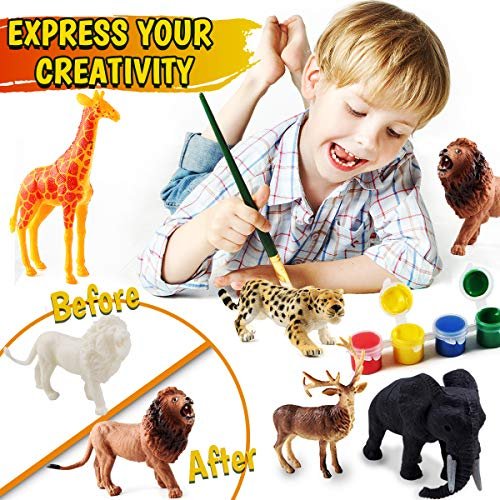 Arts and Crafts Supplies Kit for Kids - Boys and Girls Age 4 5 6 7