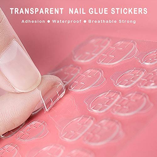 1 Piece 24 Stickers Nail Art Jelly Glue Removable Adhesive Wear-Resistant Fake  Nails High-Viscosity Waterproof Nail Stickers - China Jelly Gel Tape  Adhesive Tabs and Transparent Flexible Fake Nails Tips price |