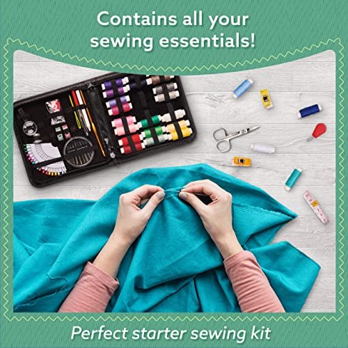 Artika Sewing Kit For Adults And Kids - Small Beginner Set W/Multicolor  Thread, Needles, Scissors, Thimble & Clips - Emergency Repair And Travel  Kits - Imported Products from USA - iBhejo