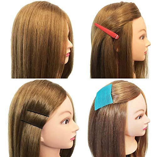 SILKY 26-28 Long Hair Mannequin Head with 60% Real Hair, Hairdresser  Practice Training Head Cosmetology Manikin Doll Head with 9 Tools and Clamp  - - Imported Products from USA - iBhejo