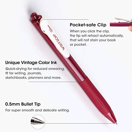 Writech Gel Pens  Gel pens, Vintage colors, Gel ink pens