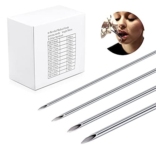 Sterile Piercing Needle - 16G - 100 Pack