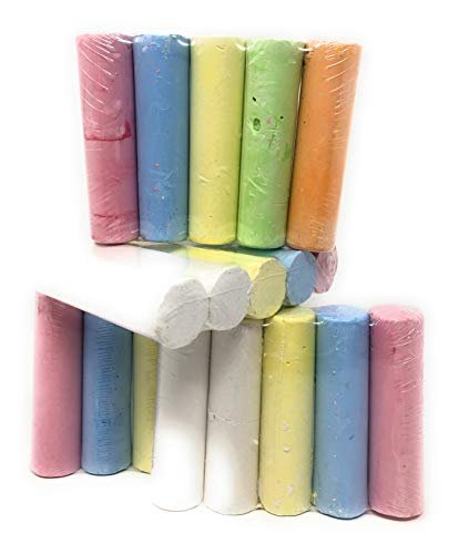 Play Day Sidewalk Chalk 20 Pieces - Imported Products from USA - iBhejo