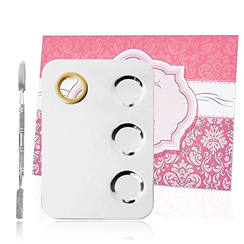 Allwon Extra Large Magnetic Palette Empty Makeup Palette for Eyeshadow  Lipstick Blush Powder (Heart shape)