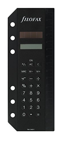 Filofax Calculator Personal and A5 Large