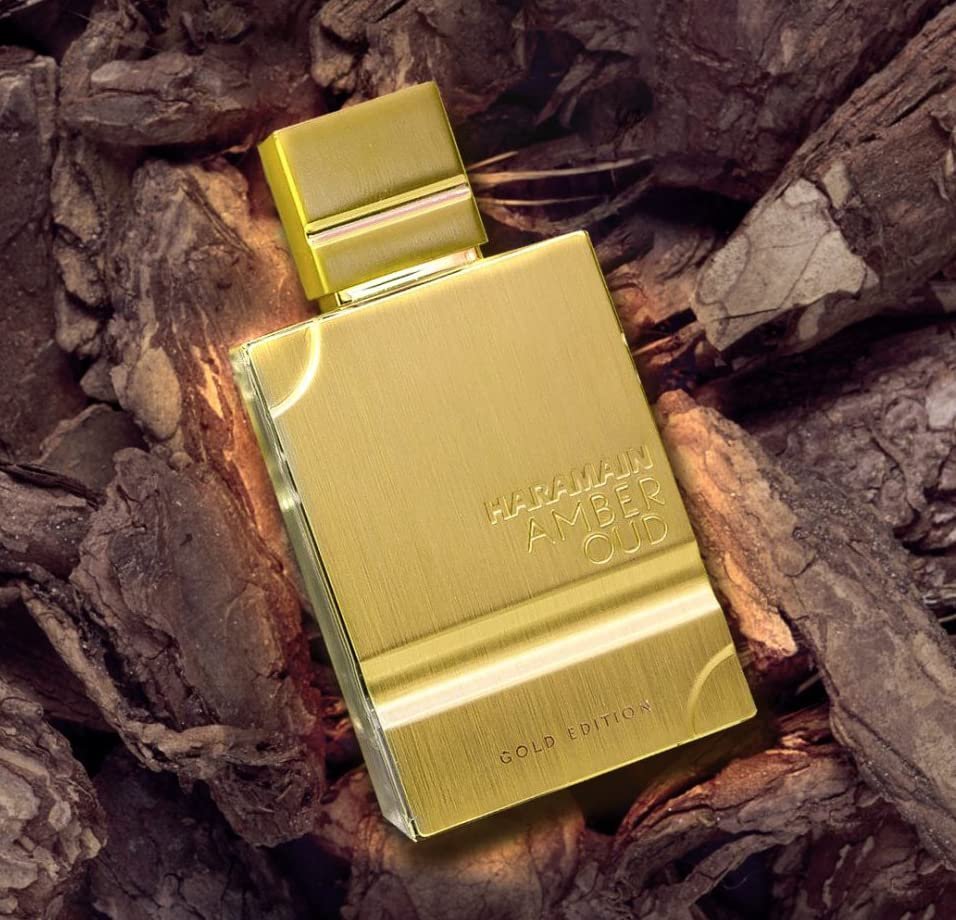 Al Haramain Gold Edition Amber Oud Men's Eau De Parfum Spray - 2 fl oz