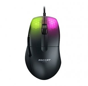 ROCCAT Kone Pro PC Gaming Mouse, Lightweight Ergonomic Design, Titan Switch Optical, AIMO RGB Lighting, Superlight Wired Computer Mouse, Titan Scroll