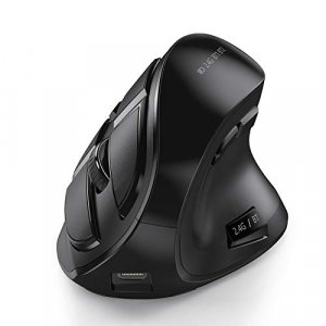 seenda Ergonomic Mouse, Wireless Vertical Mouse - Rechargeable Optical Mice for Multi-Purpose (Bluetooth 5.0 + Bluetooth 3.0 + USB Connection) Compat