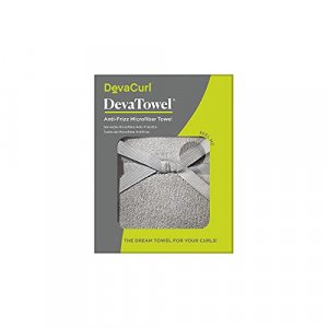 DevaCurl Microfiber Anti-Frizz Towel, Gray