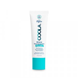 COOLA Organic Mineral Sheer Matte Sunscreen SPF 30 Sunblock, Dermatologist Tested Skin Care For Daily Protection, Vegan And Gluten Free, Fragrance Fr