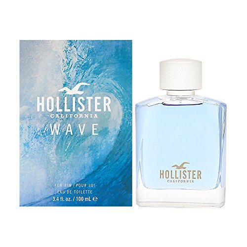 Hollister Wave Men Eau De Toilette, 3.4 Ounce