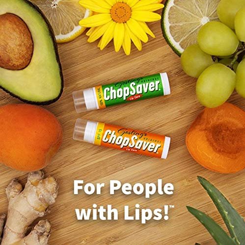 Goslings Original ChopSaver SPF 15 Lip Care All Natural Lip Balm with SPF  0.15 Oz (Pack of 6)