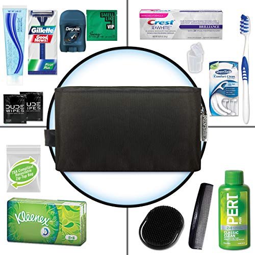 Convenience Kits International Men's Premium, Black, 15-Piece