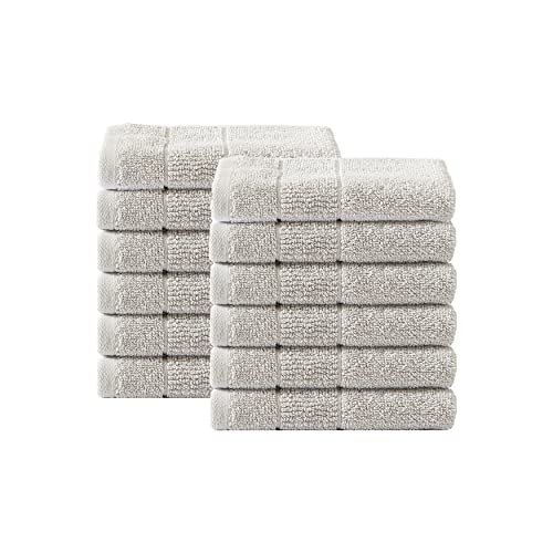 Tommy Bahama Island Retreat 12-Piece White Cotton Wash Towel Set